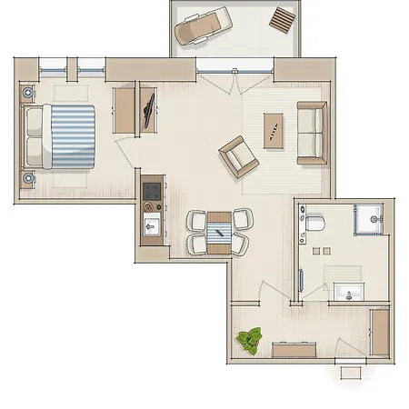 아파트 Mueritzspeicher *